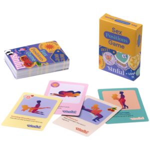 Sinful Sexpositioner Spel - Blandade färger