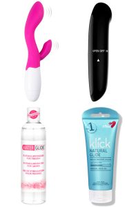 Startpaket vibrerande sexleksaker henne G-punktsvibrator