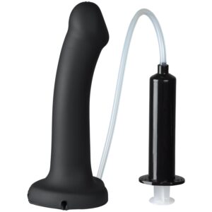 Strap-On-Me Squirting Dildo L 19,6 cm - Svart