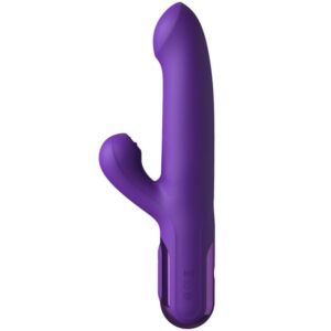 Super Sonix Thruster Rabbit Vibrator Purple