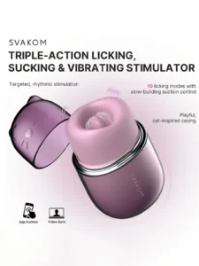 Svakom Klitty Clitoral Stimulator Klitorisvibrator