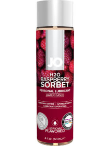 System JO: H2O Smaksatt Glidmedel, Hallonsorbet