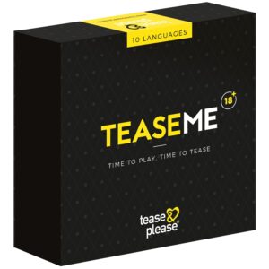 Tease&Please TeaseMe Erotiskt Spel för Par - Svart