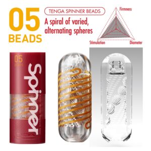 Tenga Spinner Shell Beads