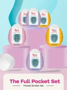 The Full Pocket Stroker Set 6-pack Onaniägg