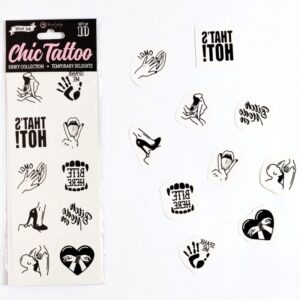 Tillfälliga Tatueringar - Kinky Collection 10-pack