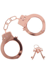 ToyJoy Metal Handcuffs Rose Gold