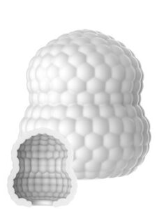 Toyjoy Mini Masturbator Block White