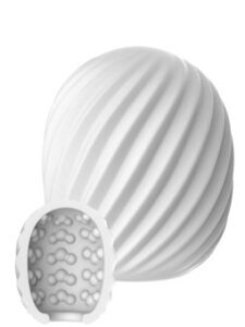 Toyjoy Mini Masturbator Spiral White