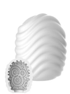 Toyjoy Mini Masturbator Wave White