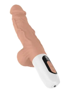 Ultra Realistic Thrusting Motion Vibrator Dildo med vibrator