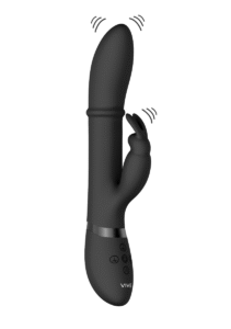 VIVE Halo Ring Rabbit Vibrator Black