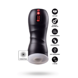 Vibrating Twin Turbo Masturbator