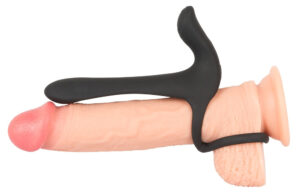 Vibrator Kukring Med Dildo