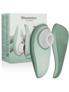 WOMANIZER - LIBERTY 2 CLITORIS STIMULATOR & SUCTION LIGHT GREEN