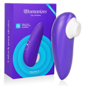 WOMANIZER – STARLET 3 CLITORAL STIMULATOR INDIGO