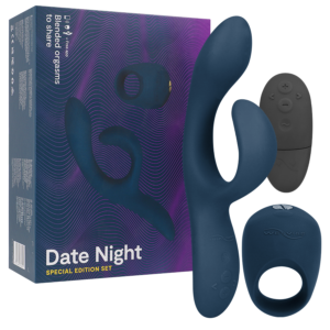 We-Vibe Date Night Set - Paarvibrator med penisring