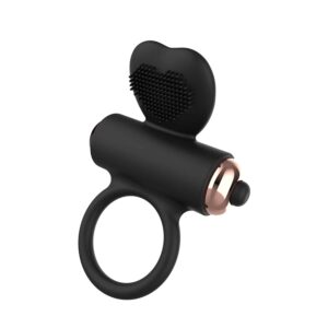 Womanvibe - Zeus Penisring med Vibrator - Svart