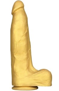XXL Silicone Dildo Gold 33 cm XXL dildo