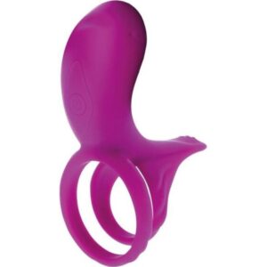 Xocoon Penisring för Par - Stimulator i Fuchsia