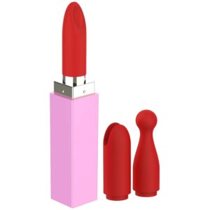 Xocoon Sealed With A Kiss Läppstift Vibrator - RödLjusrosa
